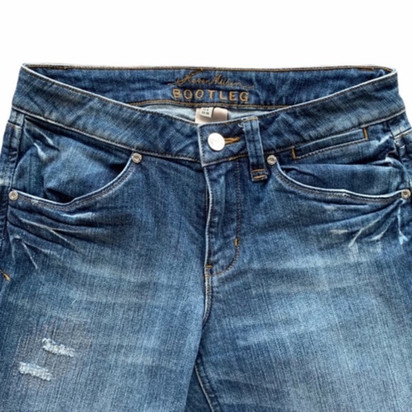 Karen Millen Premium Distressed Bootleg Jeans - Picture 4 of 11